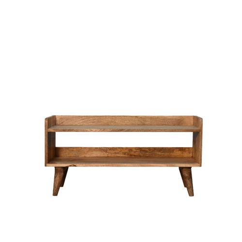 Oak-ish Nordic Storage Bench Artisan