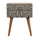 Edessa Bone Inlay nightstand Artisan