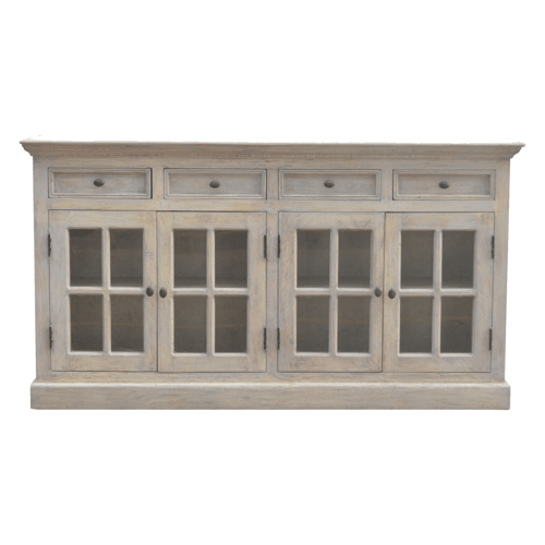 Stone Acid Wash Glazed Sideboard Artisan