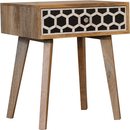 Bone Inlay Tapered nightstand Artisan