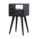 Mini Ash Black nightstand Artisan