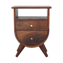 Split Chestnut nightstand Artisan