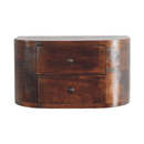 Lunar 2 Drawer Floating nightstand Artisan
