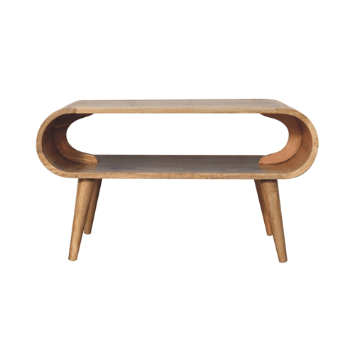 Open Oak-ish Coffee Table Artisan