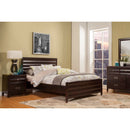Donham Queen Panel Bed, Black Cherry Alpine
