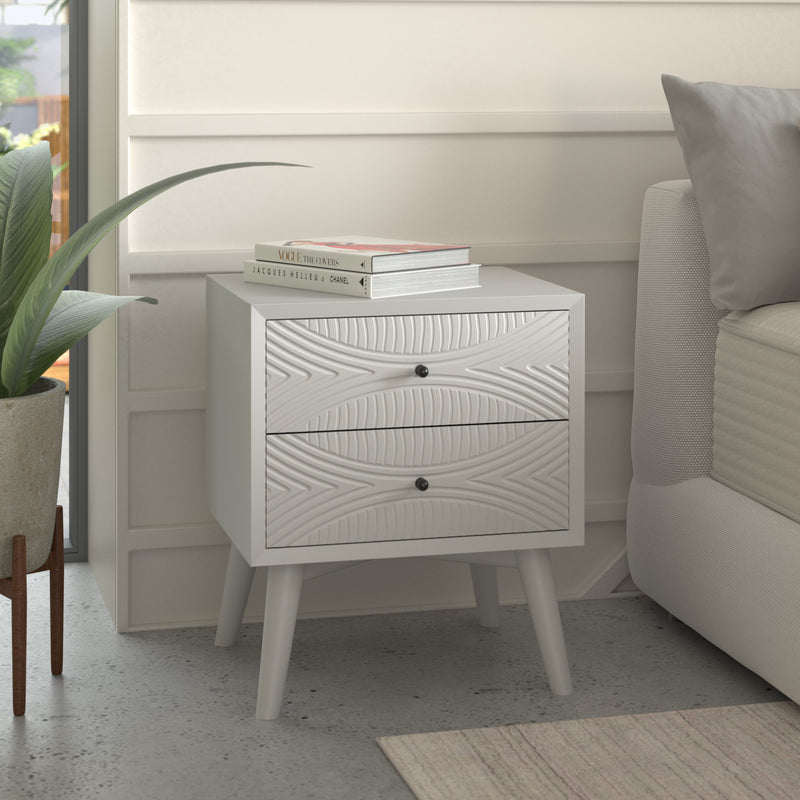 Bristol Nightstand, White