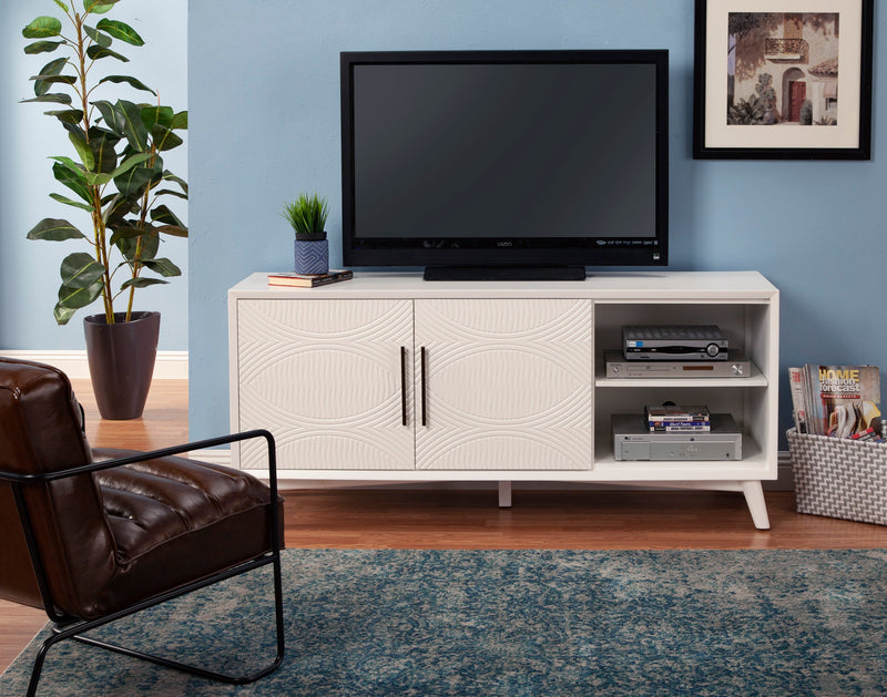 Bristol TV Stand, White Alpine