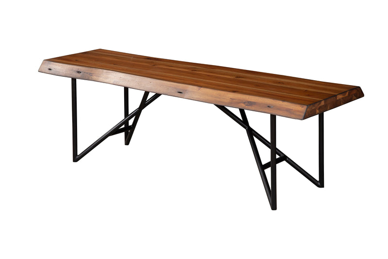 Daisy Bench, Light Walnut Alpine
