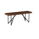 Daisy Bench, Light Walnut Alpine