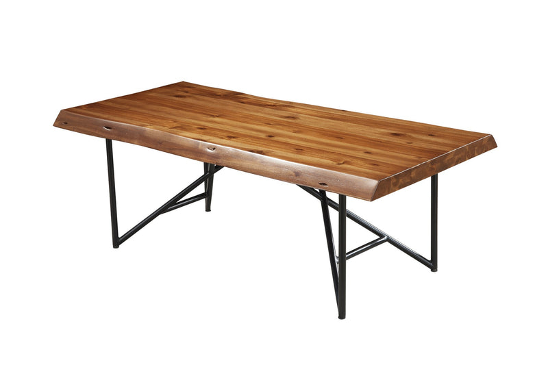 Daisy Coffee/Cocktail Table, Light Walnut Alpine