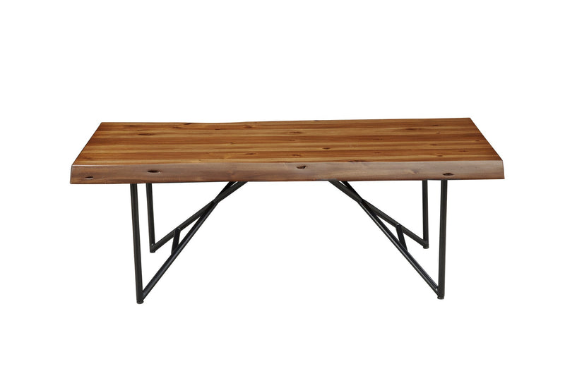 Daisy Coffee/Cocktail Table, Light Walnut Alpine