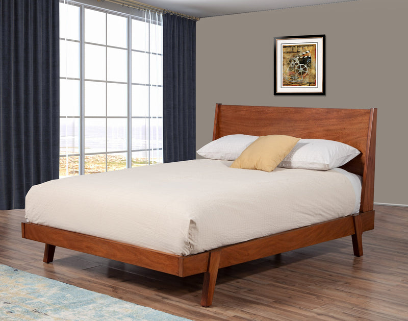 Emery Queen Platform Bed Alpine