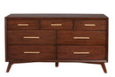 Camilla 7 Drawer Dresser Alpine