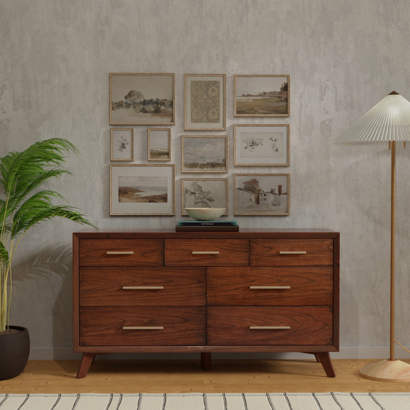 Camilla 7 Drawer Dresser Alpine