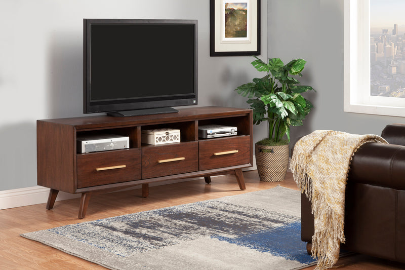 Camilla TV Stand with 3 Drawers & 3 Open Compartment