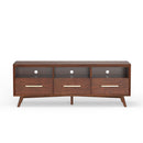 Camilla TV Stand with 3 Drawers & 3 Open Compartment Alpine