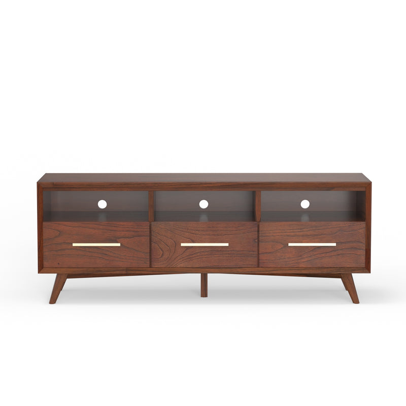 Camilla TV Stand with 3 Drawers & 3 Open Compartment