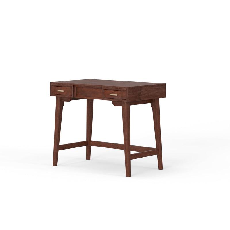 Camilla Bedroom Vanity with 2 Drawers & Flip Up Mirror Alpine