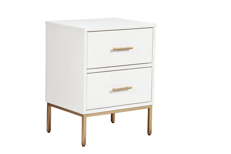 Aspen Two Drawer Nightstand Alpine