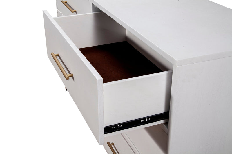 Aspen Six Drawer Dresser Alpine