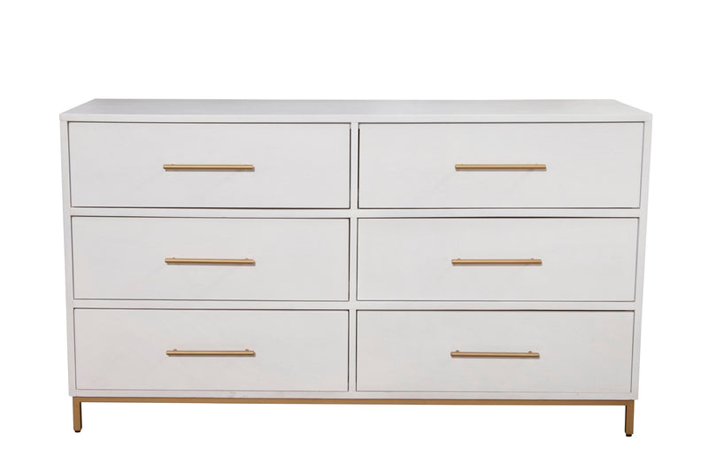 Aspen Six Drawer Dresser Alpine