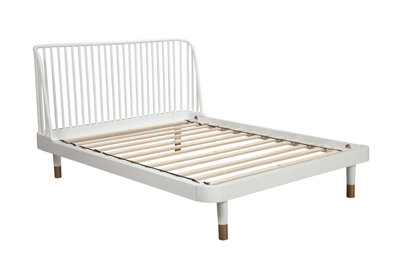 Aspen Queen Slat Back Platform Bed Alpine