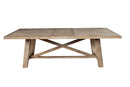 Caldwell Rectangular Extension Dining Table, Weathered Natural Alpine