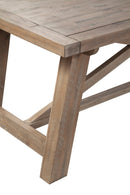 Caldwell Rectangular Extension Dining Table, Weathered Natural Alpine