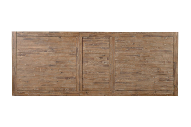 Caldwell Rectangular Extension Dining Table, Weathered Natural Alpine