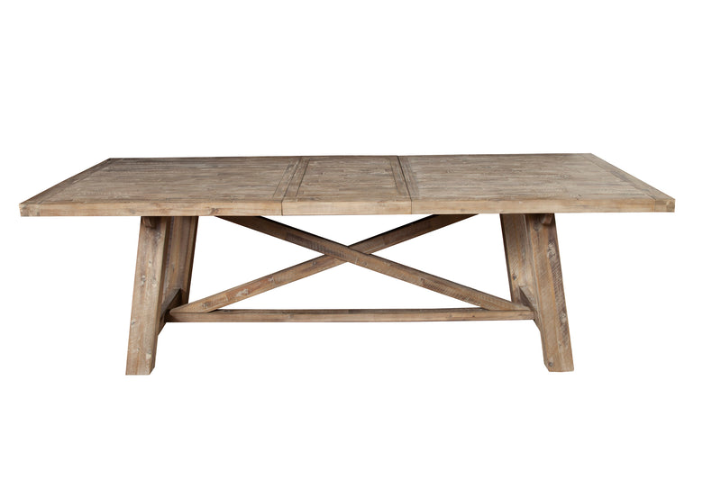 Caldwell Rectangular Extension Dining Table, Weathered Natural