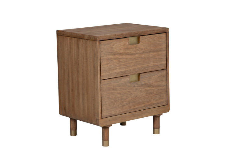 Lennox Two Drawer Nightstand Alpine