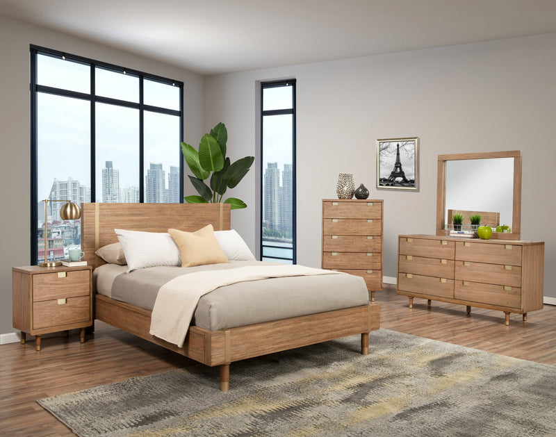 Lennox Queen Platform Bed Alpine