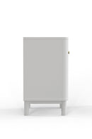 Daylan 1 Drawer Nightstand, White Alpine