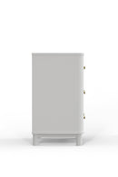 Daylan 3 Drawer Chest, White Alpine