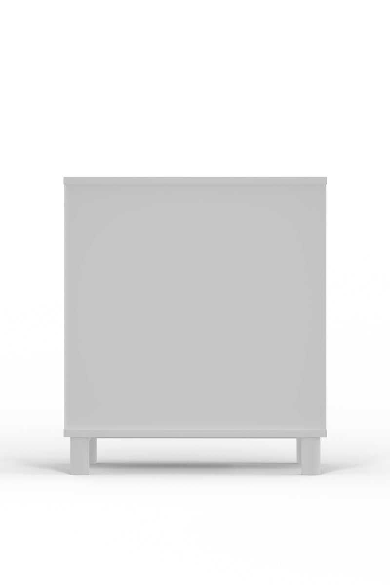 Daylan 3 Drawer Chest, White Alpine
