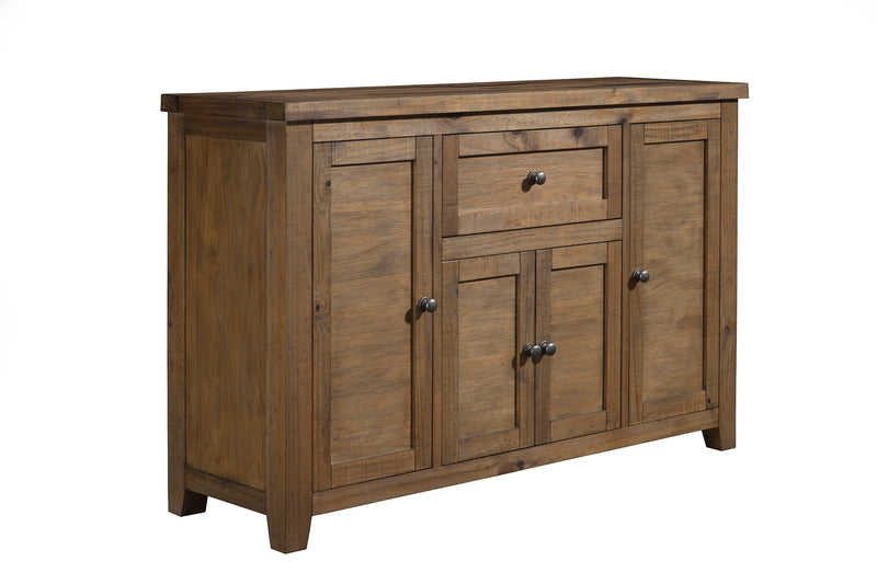 Charleston Server with 1 Drawer & 5 Doors, Reclaimed Natural