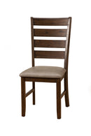 Monterey Set of 2 Side Chairs, Walnut Alpine