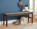 Monterey 48.5" Dining Bench, Walnut Alpine