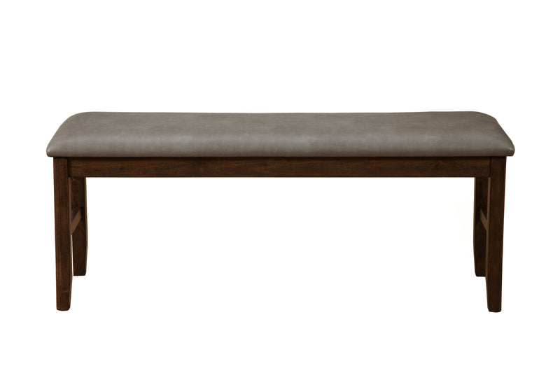 Monterey 48.5" Dining Bench, Walnut