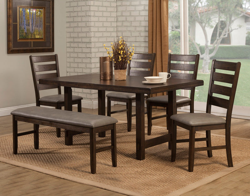 Monterey Set of 2 Side Chairs, Walnut Alpine