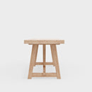 Brown  Rectangular Dining Table Alpine