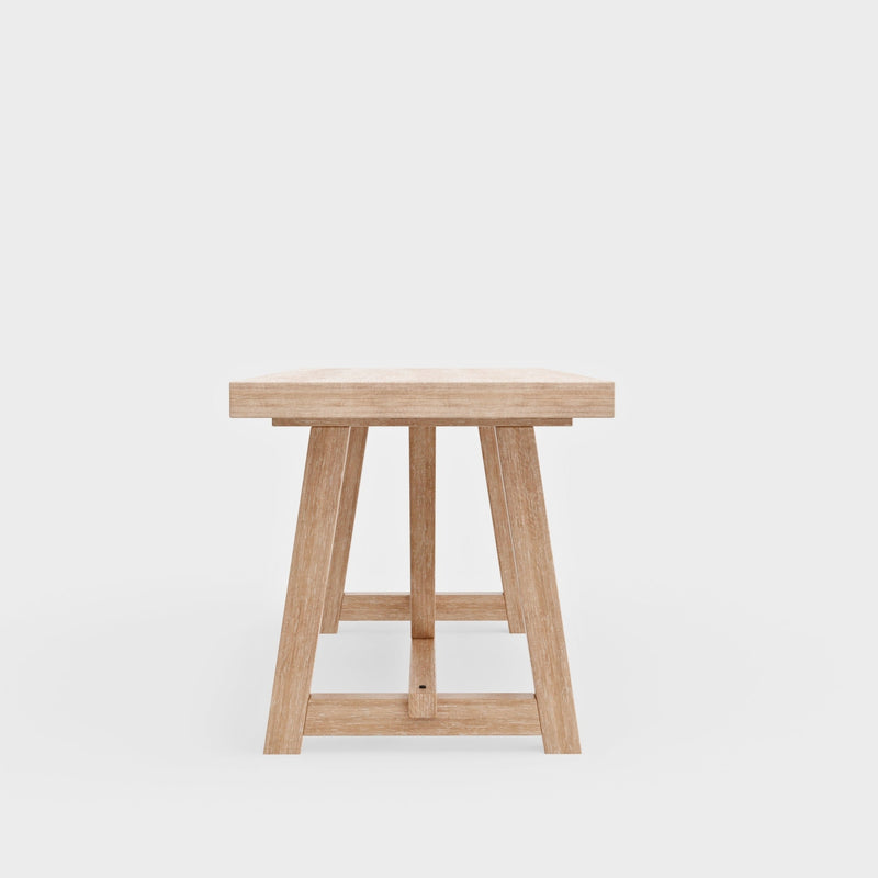 Brown  Rectangular Dining Table Alpine