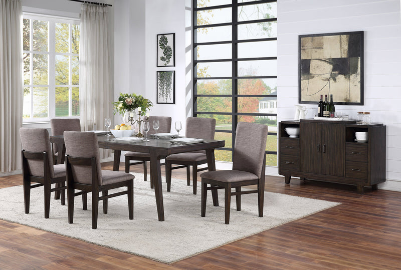 Sophia Set of 2 Upholstered Side Chairs Alpine