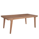 Sophia Rectangular Dining Table, Natural Alpine