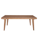 Sophia Rectangular Dining Table, Natural Alpine