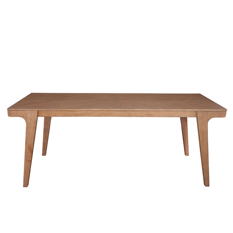 Sophia Rectangular Dining Table, Natural Alpine