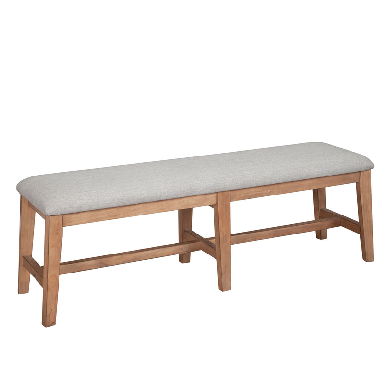 Sophia 59" Dining Bench, Natural