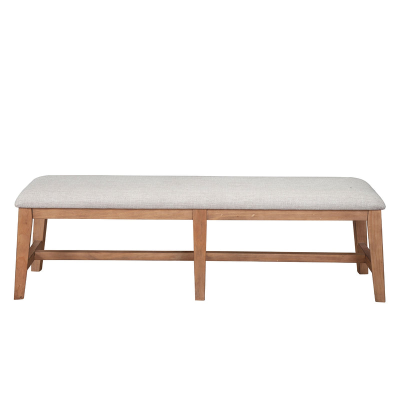 Sophia 59" Dining Bench, Natural Alpine