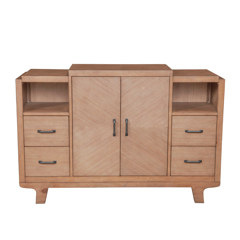 Sophia 5 Drawers Sideboard, Natural