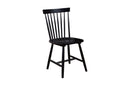 Trulinea Set of 2 Side Chairs, Black Alpine